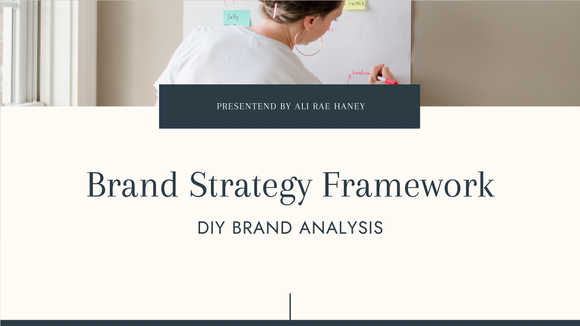 Brand Strategy Framework Course