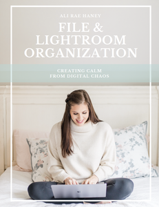 File & Lightroom Organization Framework