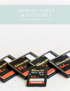 Memory Cards & Batteries Resource